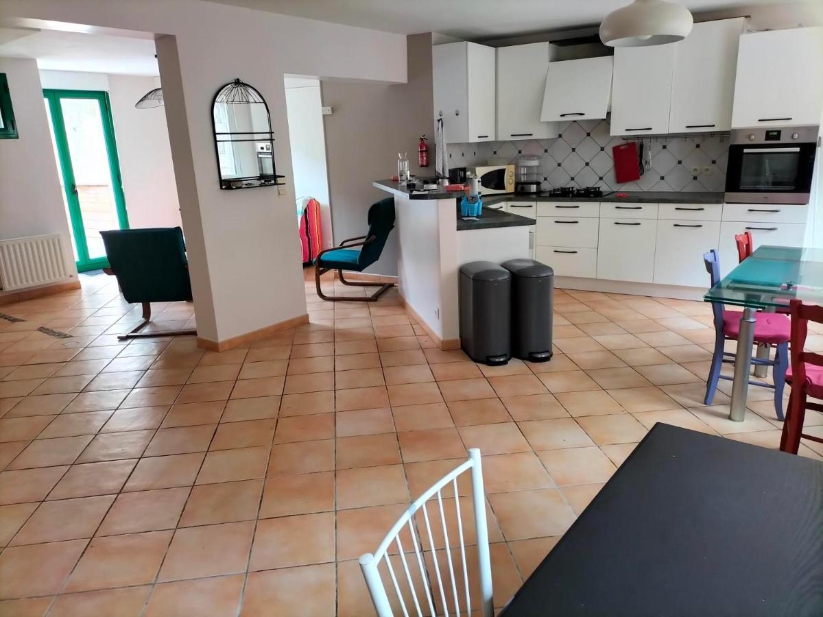 Appartement Au Centre Ville Avec Un Beau Jardin Prive Lannion Exteriör bild
